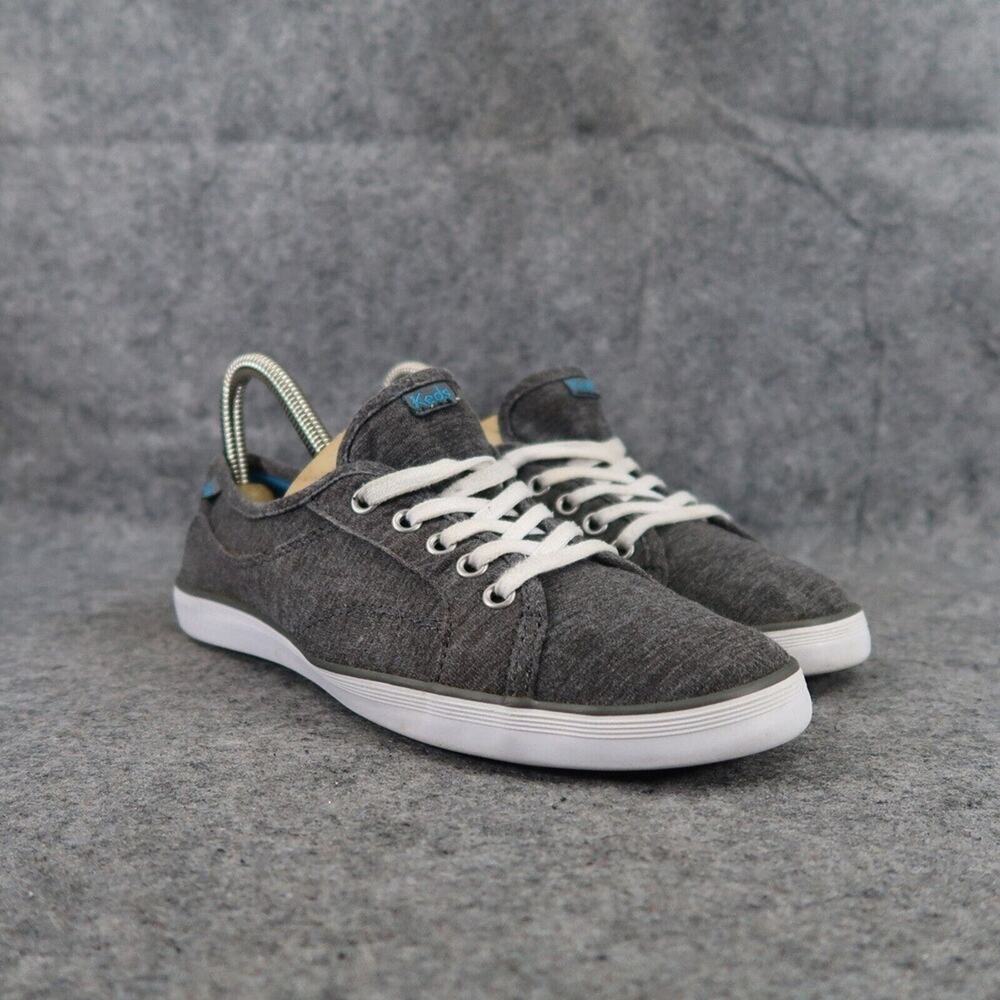 Keds Shoes Womens 6 Sneakers Lifestyle Active Maven Jersey Casual Lace Up Grey